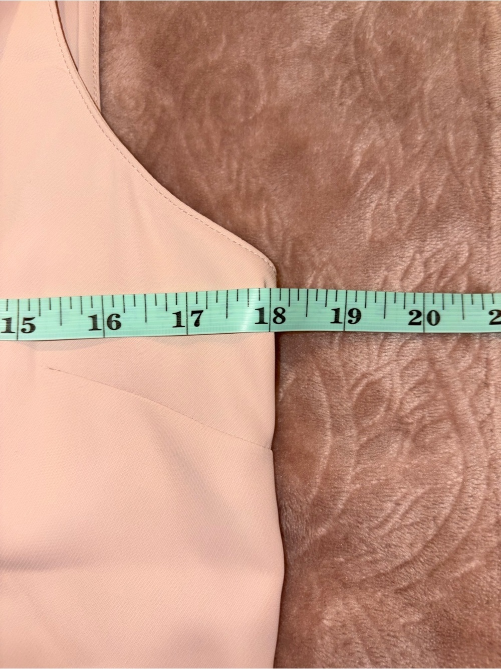 Amanda Uprichard Blush Pink Crew Neck Ruffle Polyester Sleeveless Top Size Small - Picture 6 of 6
